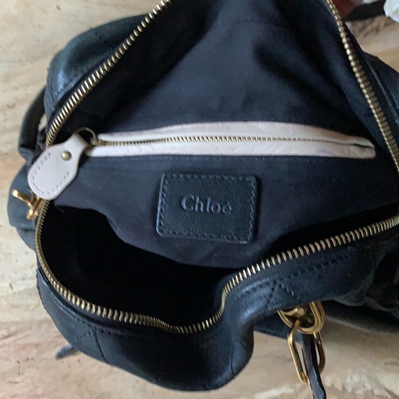 CHLOÈ Paraty Bag - Black Soft Leather Medium - Picture 16 of 16